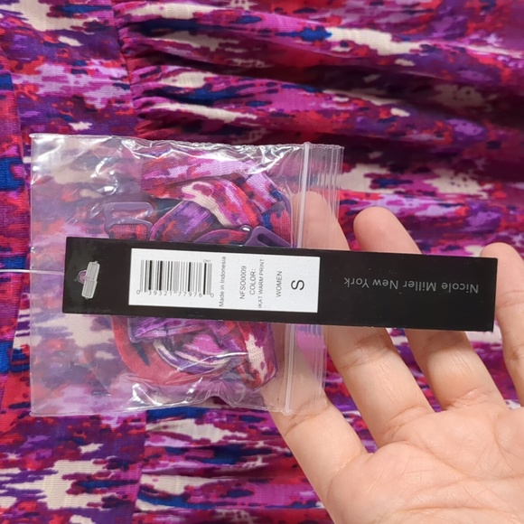 NWT Nicole Miller Women's Convertible Dress Jewel Tones Midi Size Small - Picture 5 of 12